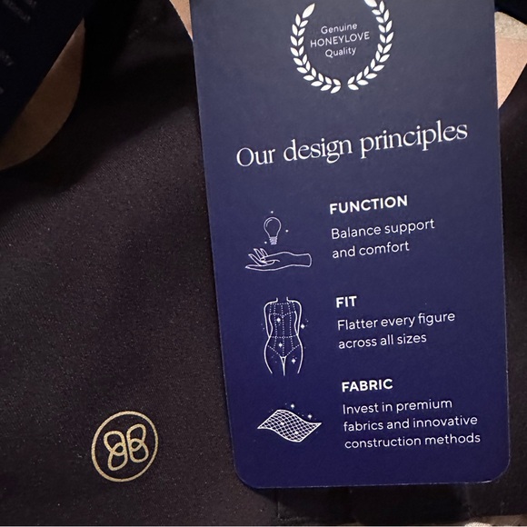 Honeylove CrossOver Wireless Bra Full Coverage Comfort Size 40C/D NWT - Picture 7 of 9